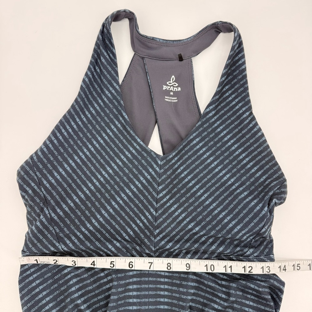 PrAna Womens Athleisure Boho Handkerchief Hem Midi Dress Racerback Size M Summer - Picture 6 of 10